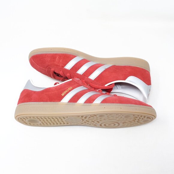 Adidas Munchen Originals Casual Shoe Sneaker GY7402 Mens Size 13 Scarlet Red NEW - Picture 12 of 12